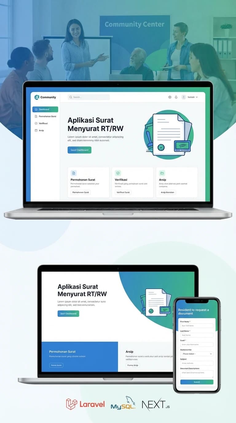 Aplikasi Surat Menyurat RT/RW