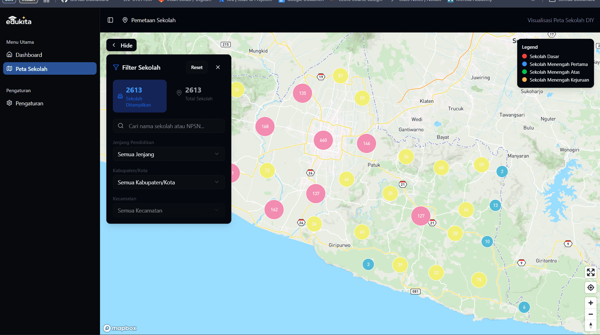 EduKita – Educational Infrastructure Mapping System image 3