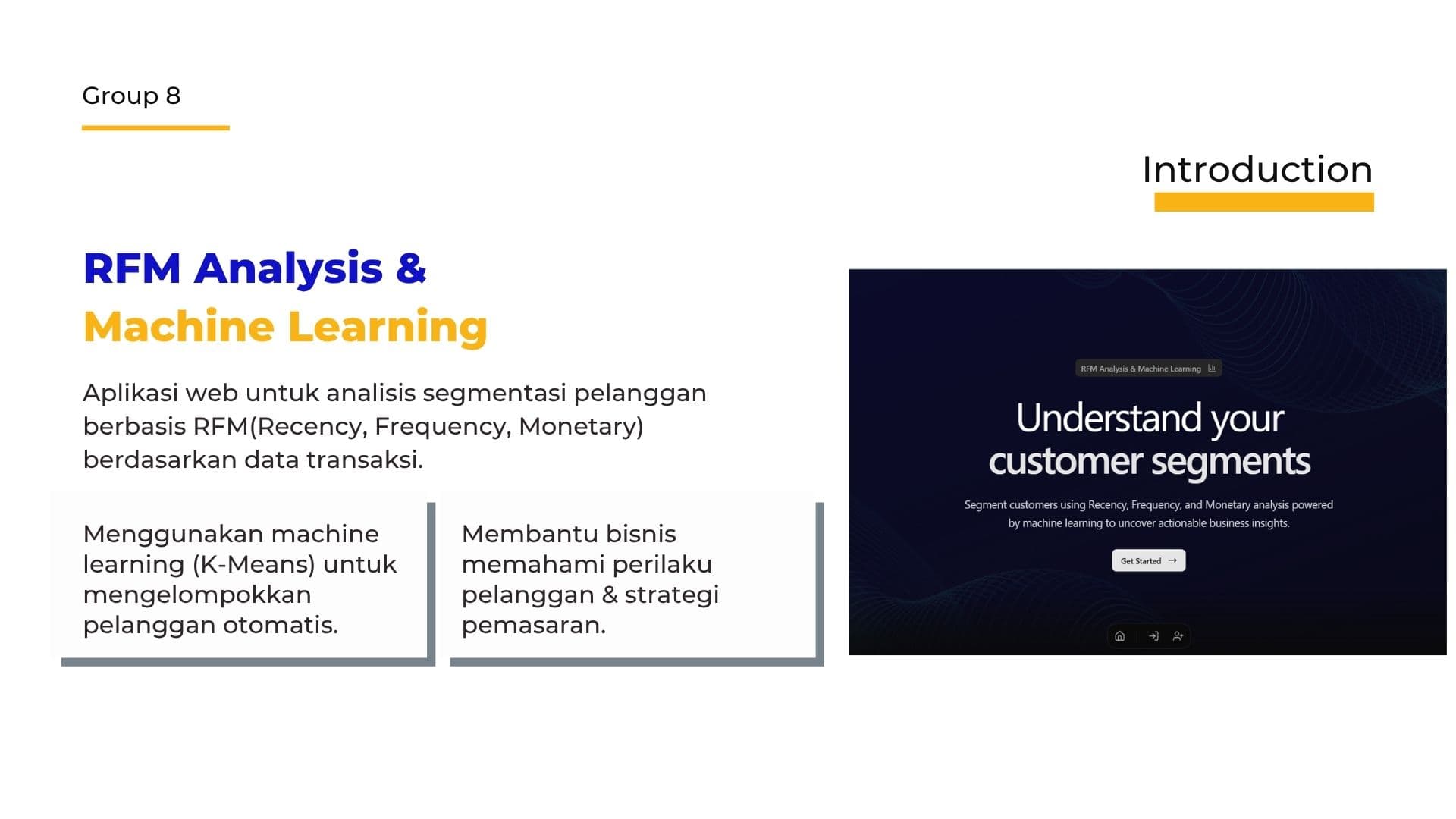 Customer Segmentation RFM & K-Means Machine Learning gallery image 1