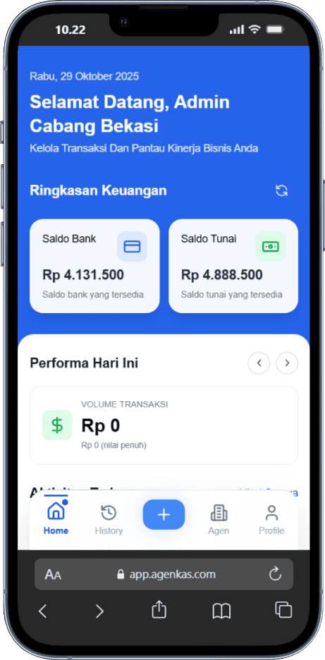 SaaS Brilink – Agent Management System image 1